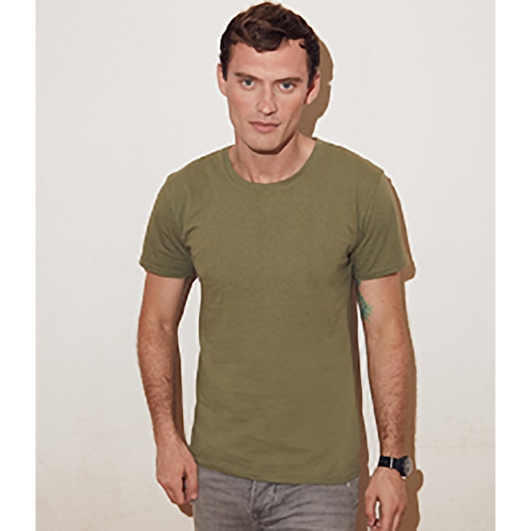 Fruit Of The Loom Herr T-shirt Iconic XL Klassisk Olivgrön Classic Olive Green XL