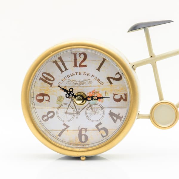 Hometime Mantel Klocka Cykel One Size Guld Gold One Size