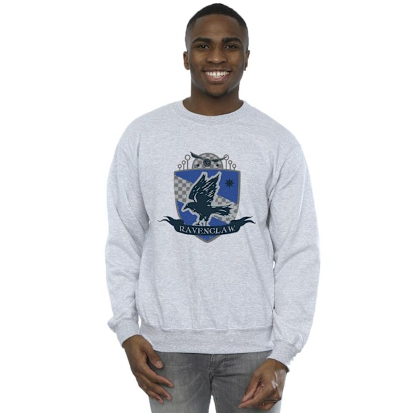 Harry Potter Herr Ravenclaw Bröstmärke Sweatshirt 5XL Sports G Sports Grey 5XL