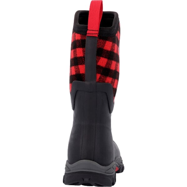 Footsure Dam/Dam Arctic Sport II Mid Cut Wellington Boots Black/Red 4 UK