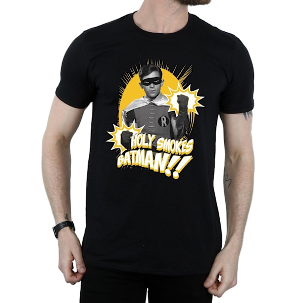 DC Comics herr Batman TV-serie Robin Holy Smokes T-shirt 3XL B Black 3XL