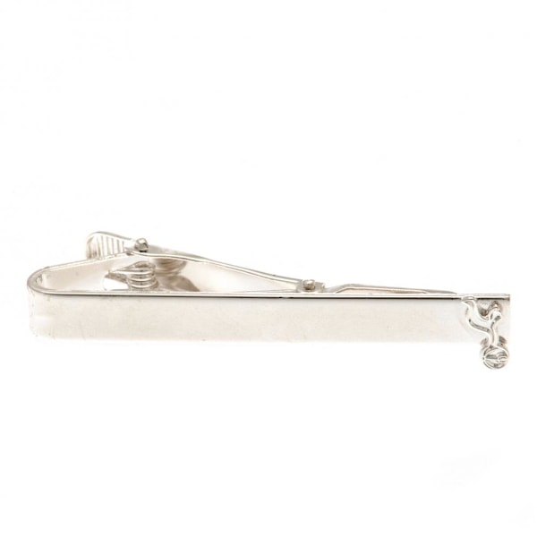 Tottenham Hotspur FC Silver Plated Tie Slide One Size Silver Silver One Size