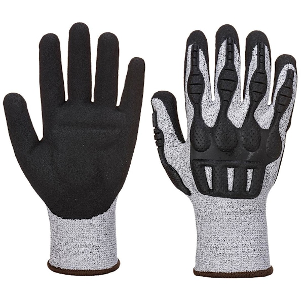 Portwest Unisex Adult A723 Stöttålig TPV Skärsäker G Grey/Black M