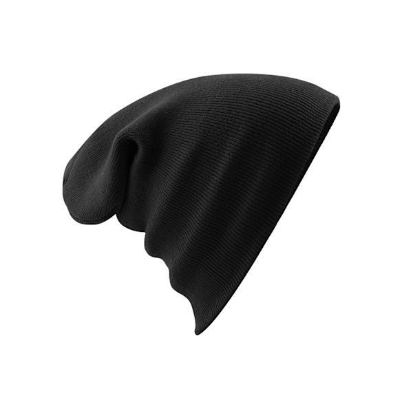 Beechfield Barn/Barn Knitted Beanie One Size Svart Black One Size