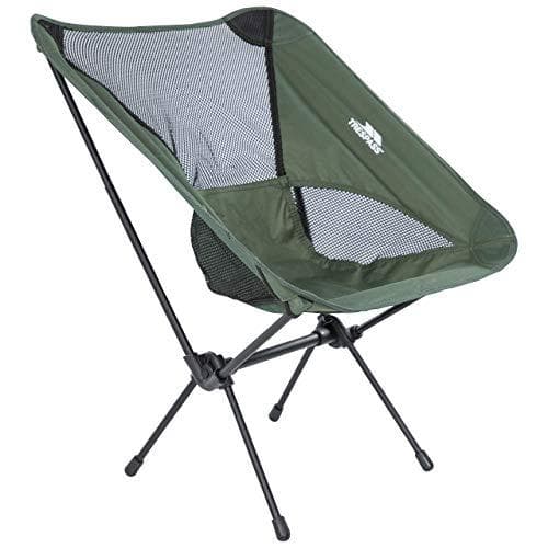 Trespass Perch Lättvikts Portabel Fällstol En Storlek Oliv Olive One Size