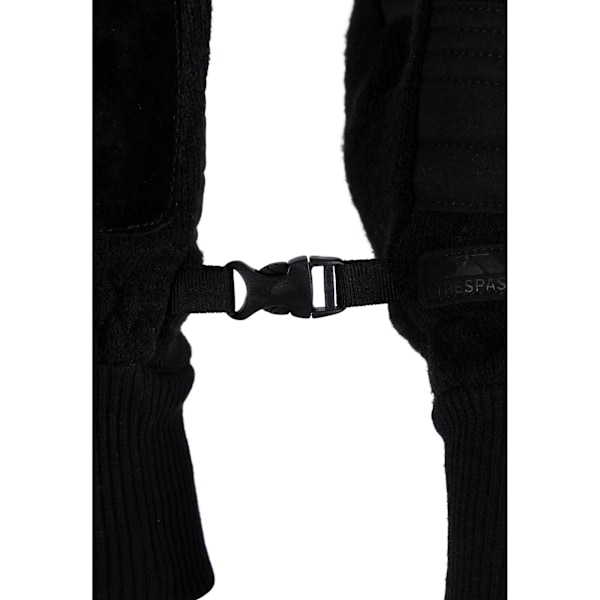 Trespass Mens Douglas Läder Skidhandskar L-XL Svart Black L-XL