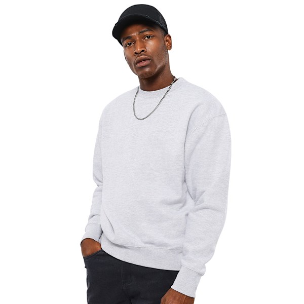 Casual Classics Herr Sweatshirt 4XL Sportgrå Sports Grey 4XL