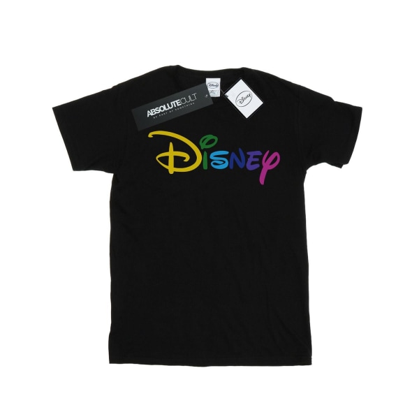 Disney Boys Colour Logo T-Shirt 5-6 år Svart Black 5-6 Years