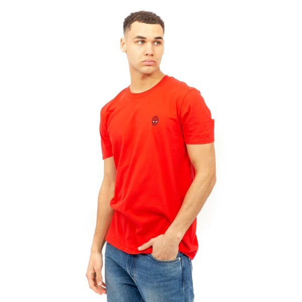 Spider-Man Head T-Shirt för män XL Röd Red XL