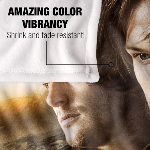 Supernatural Join The Hunt Flames Filt En Storlek Flerfärgad Multicoloured One Size