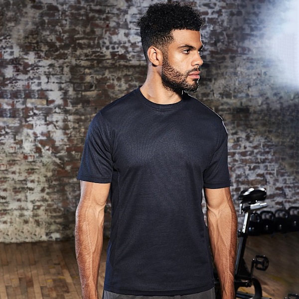 AWDis Cool Mens SuperCool Crew Sports Performance T-Shirt S Fre French Navy S