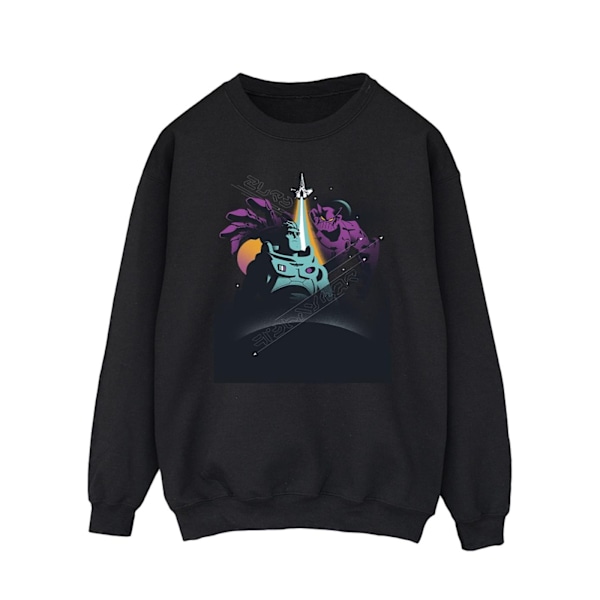 Disney Lightyear Buzz och Zurg Sweatshirt XL Svart Black XL