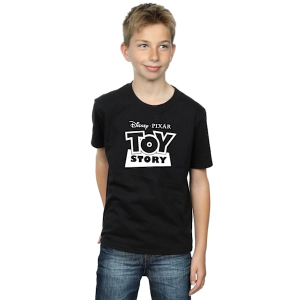 Disney Boys Toy Story Logo Outline T-shirt 5-6 år Svart Black 5-6 Years