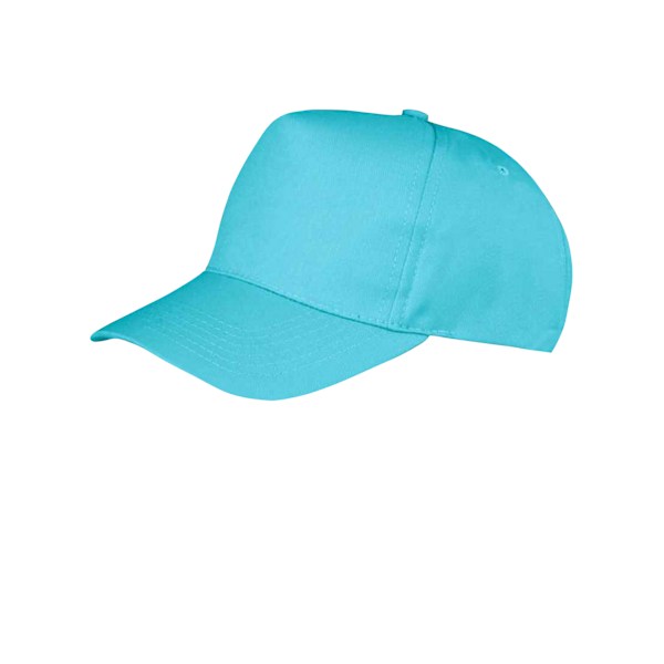 Result Boston 5 Panel Baseball Cap One Size Aqua Aqua One Size