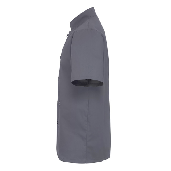 Premier Herr Kortärmad Kockjacka 3XL Stål Steel 3XL