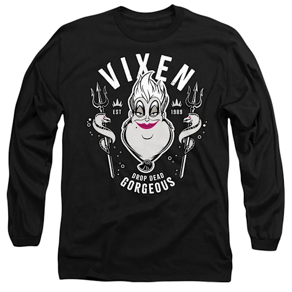 Disney Villains Unisex Vuxen Drop Dead Gorgeous Ursula T-Shirt Black M