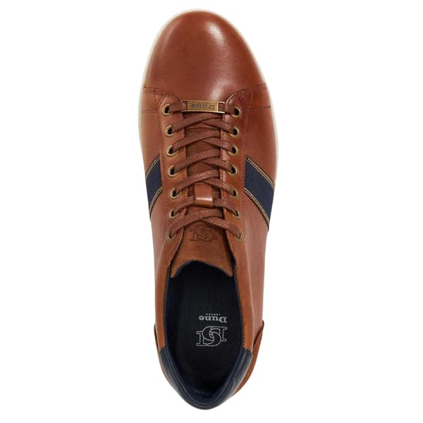 Dune London Herr Trint Canvas Trainers 7 UK Tan Tan 7 UK