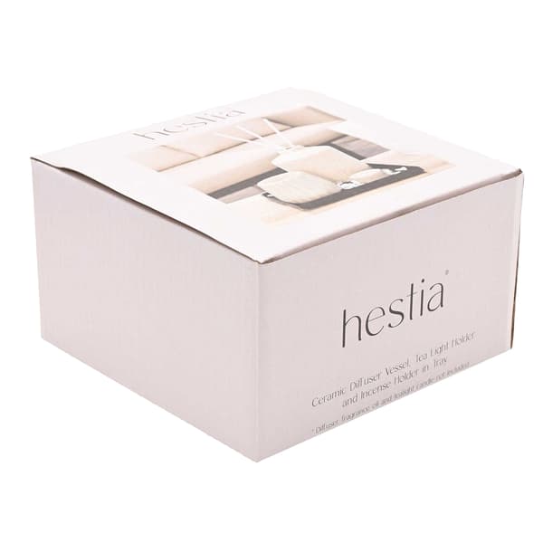 Hestia Keramisk Rökelsehållare Set One Size Off White Off White One Size