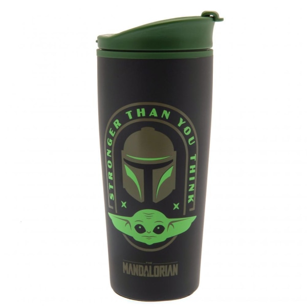Star Wars: The Mandalorian Metal Travel Mug One Size Svart/Gree Black/Green One Size