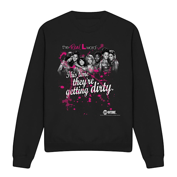 The Real L Word Unisex Vuxen Smutsig Sweatshirt XXL Svart Black XXL