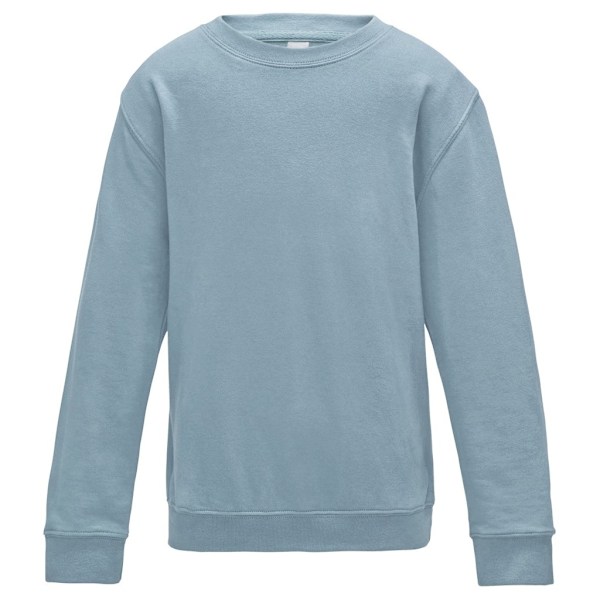 AWDis Just Hoods Barn/Kids Sweatshirt 7-8 År Himmelblå Sky Blue 7-8 Years