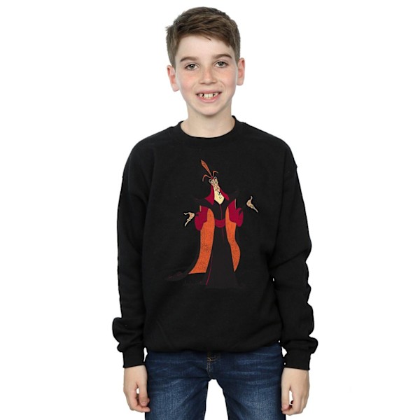 Disney Boys Aladdin Classic Jafar Sweatshirt 5-6 år Svart Black 5-6 Years