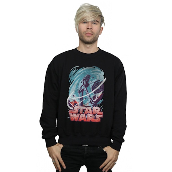 Star Wars Herr Hoth Swirl Sweatshirt M Svart Black M