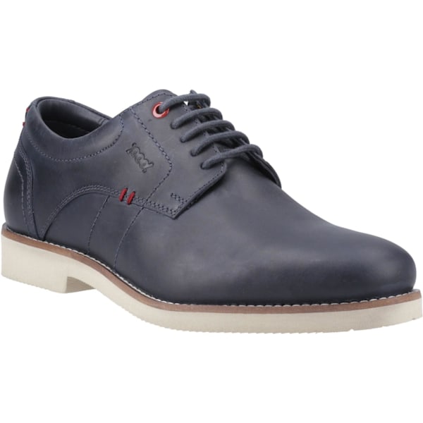 POD Herr Hampton Oxfords i italienskt läder 10 UK Navy Navy 10 UK