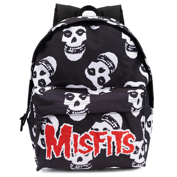 Misfits Skull Logo Ryggsäck One Size Svart/Vit/Röd Black/White/Red One Size