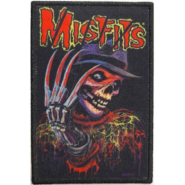 Misfits Nightmare Fiend Tryckt Patch Storlek One Multifärgad Multicoloured One Size