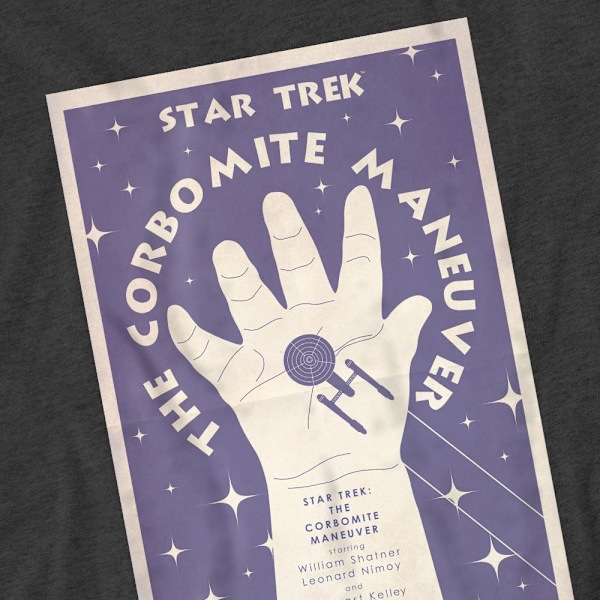Star Trek Unisex Vuxen The Original Series Avsnitt 10 T-Shirt L Charcoal L