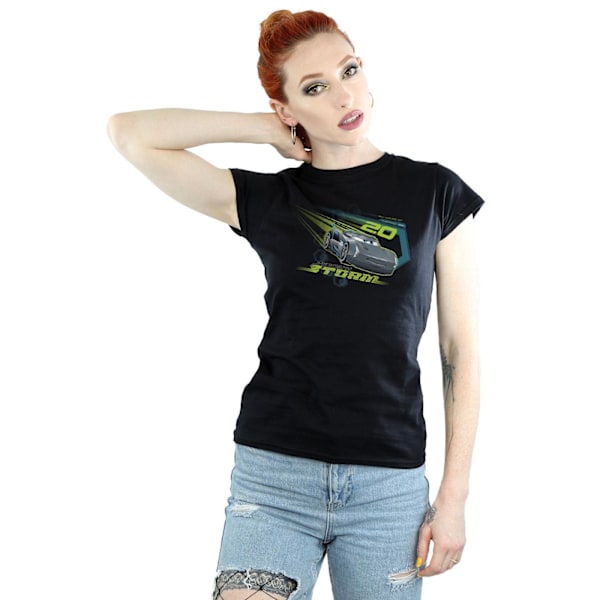 Disney Dam/Kvinnor Bilar Jackson Storm Bomull T-shirt XL Svart Black XL
