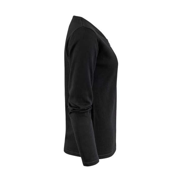 James Harvest Dam/Dam Stickad Kofta M Svart Black M