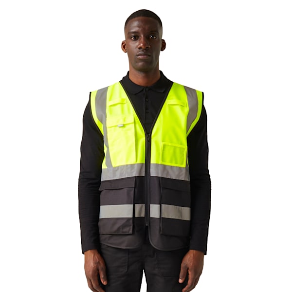 Regatta Professional Varselväst Herr S Gul/Svart Yellow/Black S