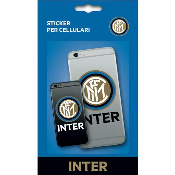 Inter Milan FC Phone Sticker Set One Size Guld/Vit/Svart Gold/White/Black One Size