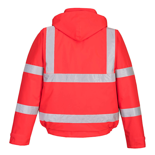 Portwest Herr Hi-Vis Vinter Bomberjacka M Röd Red M