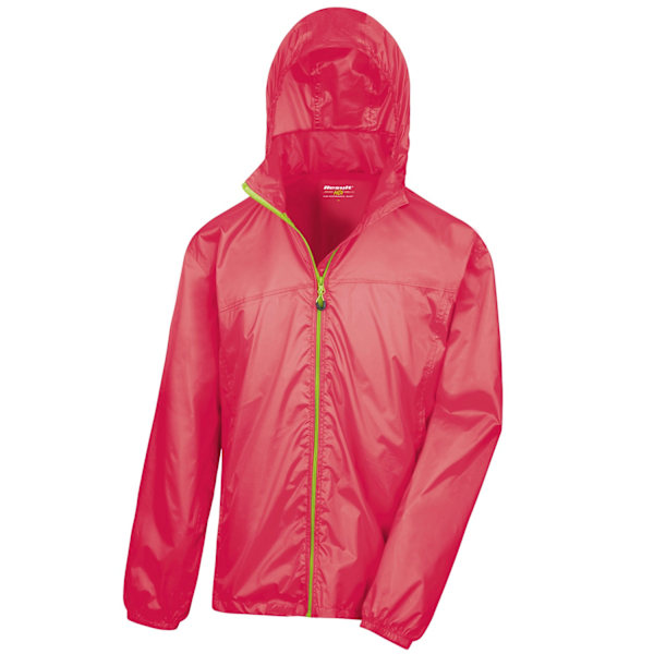 Result Urban Unisex Vuxen Stowable HDI Quest Jacka XS Hallon Raspberry/Lime XS
