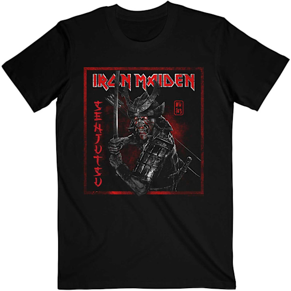 Iron Maiden Unisex Vuxen Senjutsu Album Bomull T-shirt XL Svart Black XL