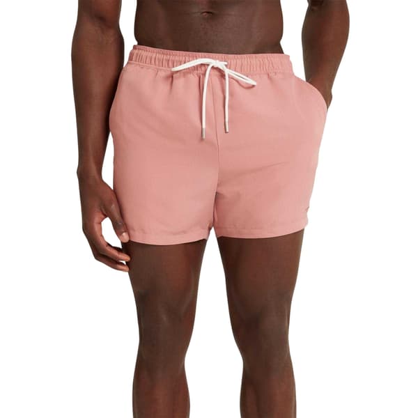 Ted Baker Badshorts i polyester för män L Mellanrosa Mid Pink L