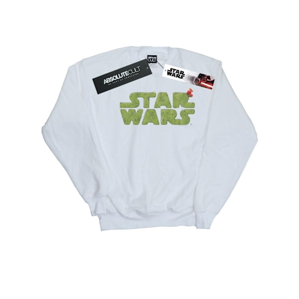 Star Wars Herrkaktuslogotyp Sweatshirt M Vit White M