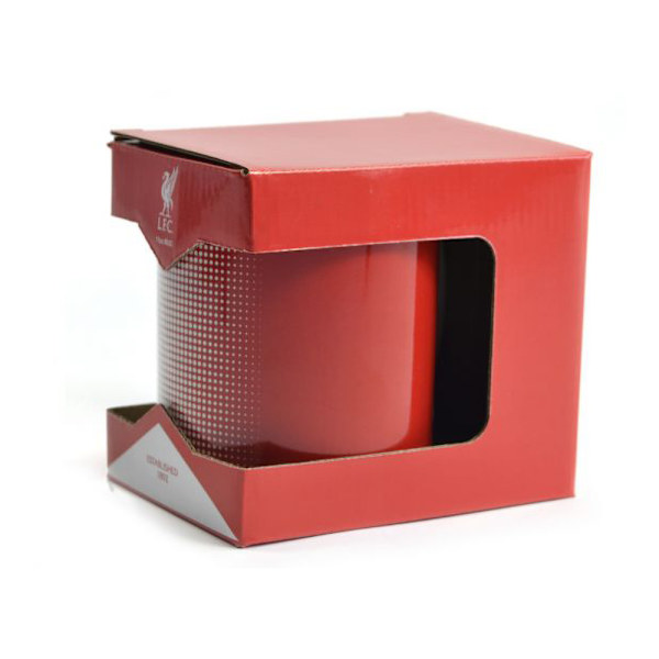 Liverpool FC Halftone 0,3 kg Mugg i Ask One Size Vit/Röd White/Red One Size