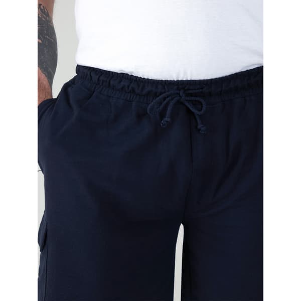 Duke Herr D555 John Cotton Lättvikts Kingsize Cargo Shorts 6X Navy 6XL
