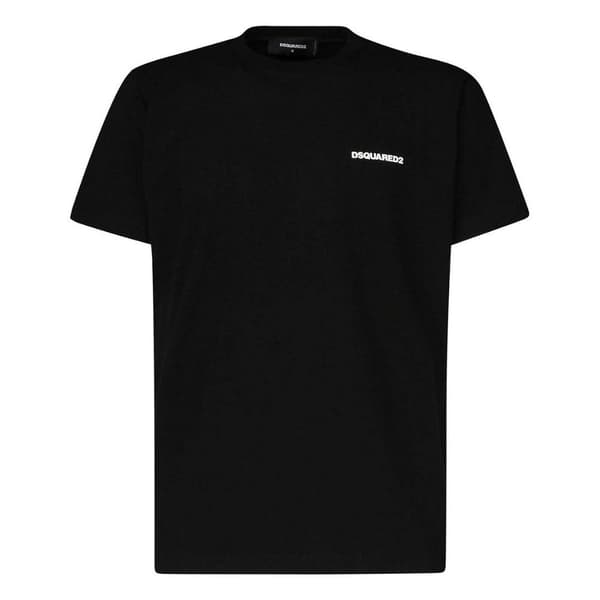 DSquared2 Herr T-shirt Map Cool Fit L Svart Black L