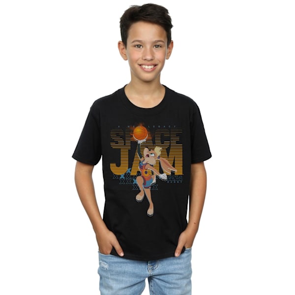 Space Jam: A New Legacy Boys Lola Basketball Fade T-Shirt 3-4 år Black 3-4 Years