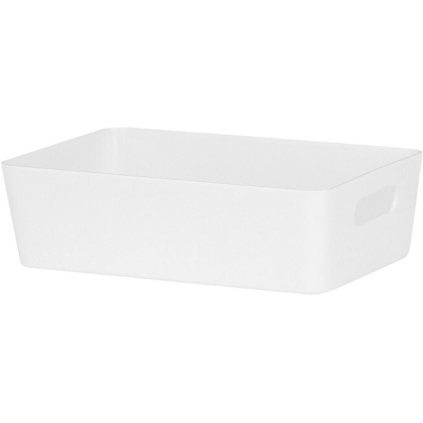 Wham Studio Rektangulär Korg En Storlek Isvit Ice White One Size