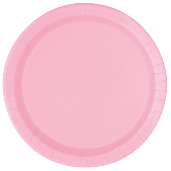 Amscan Pappersdessert Tallrik (Förpackning om 8) En Storlek Rosa Pink One Size