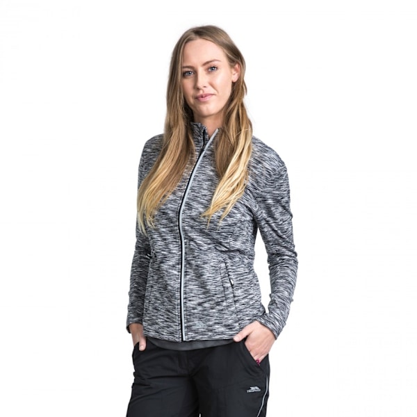 Trespass Dam/Damer Indira Långärmad Full Zip Aktiv Topp X Grey Marl XS