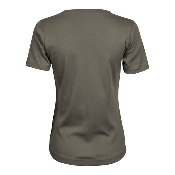 Tee Jays Dam Interlock Kortärmad T-shirt S Deep Gr Deep Green S