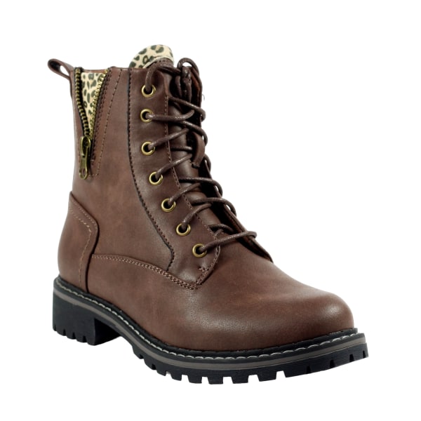 Lunar Dam/Dam Nevada Ankle Boots 4 UK Brun Brown 4 UK