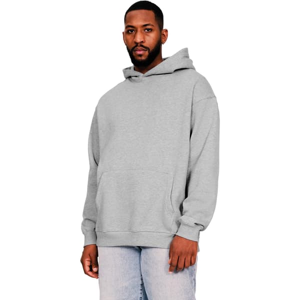 Casual Classics Herr Core Ringspun Bomull Oversized Hoodie L He Heather Grey L